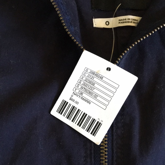 BDG Navy Blue Short Overalls - Picture 7 of 7